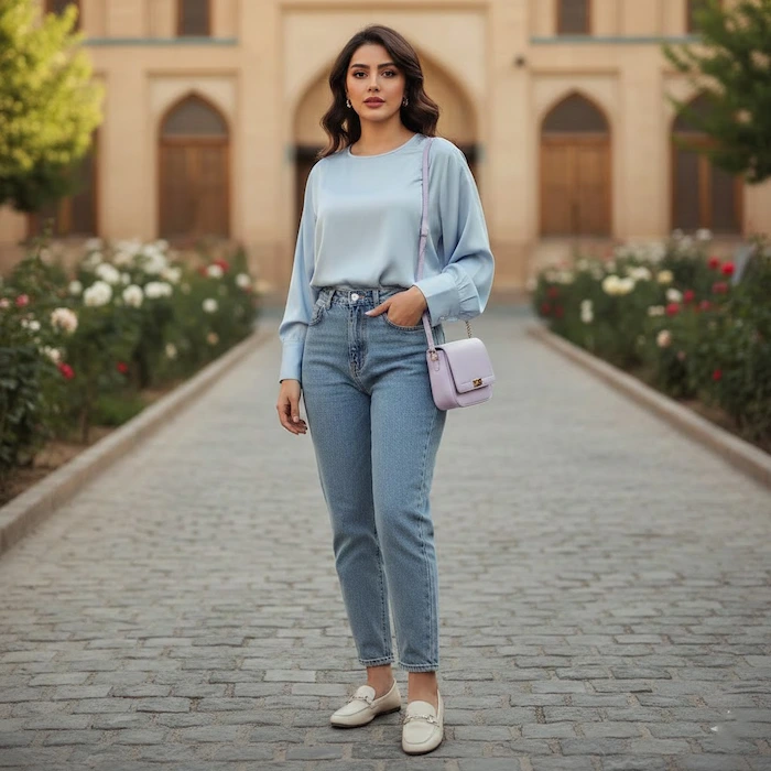 شلوار مام استایل 6854185 - عید نوروز 1405 چه شلوار زنانه ای مده ؟!