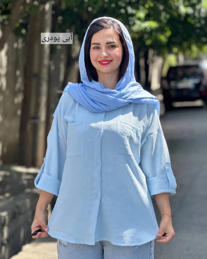 مانتو آبی 46546 - چه مانتویی باعث میشه لاغرتر به نظر بیایم؟