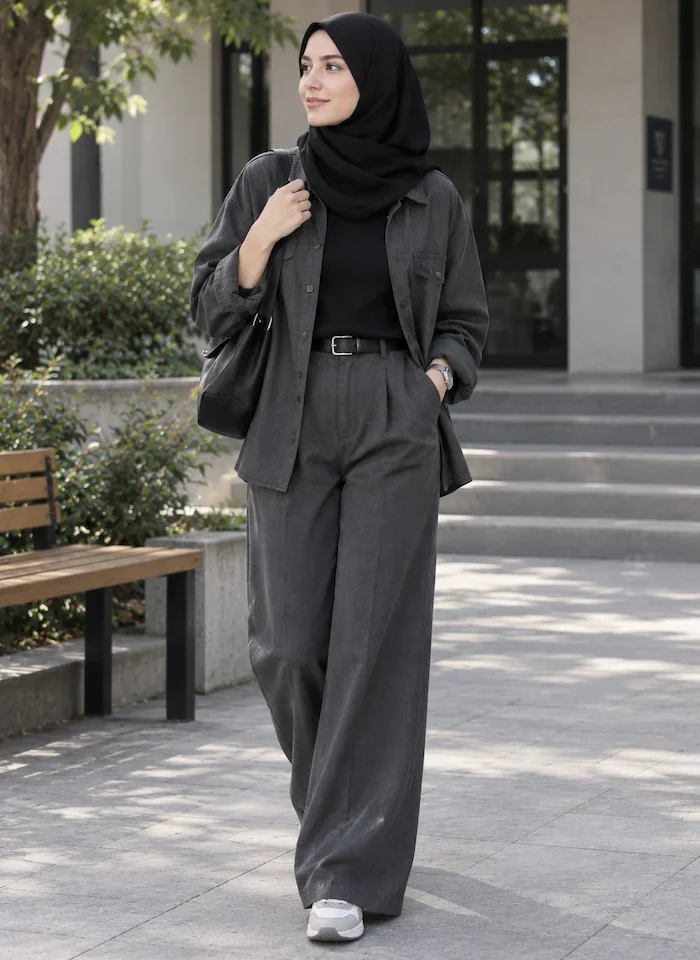 استایل دانشگاه 4187435 e1789198033201 - استایل مناسب دانشگاه با لباس&zwnj;های ساده و کاربردی