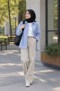 استایل دانشگاه 56854568 200x300 - استایل مناسب دانشگاه با لباس&zwnj;های ساده و کاربردی
