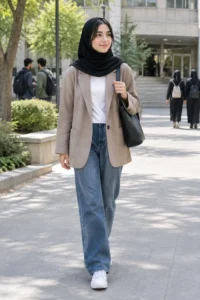 استایل دانشگاه 6548658 200x300 - استایل مناسب دانشگاه با لباس&zwnj;های ساده و کاربردی