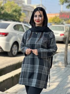 شومیز چهارخونه مهر ۱۵۱