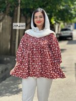 شومیز گل گلی ۳۷۴