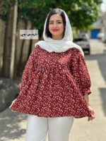 شومیز گل گلی ۳۷۴