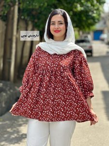 شومیز گل گلی ۳۷۴