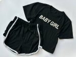 ست کراپ شورتک Baby girl