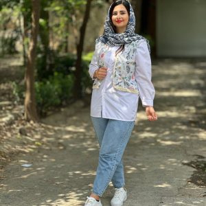 شومیز مانتویی جلوبسته