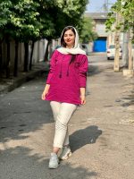 شومیز مانتویی جلوبسته