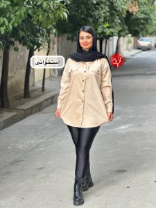 مانتو مخمل کبریتی ۷۴