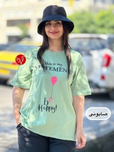 تیشرت لانگ برشکا ۱۰۵
