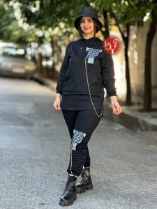ست هودی شلوار فندی۱۰۶