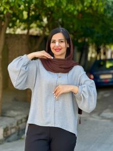 شومیز یقه ۳ سانت ۶۶۱
