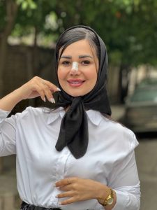 مینی اسکارف مشکی ۶۶۸