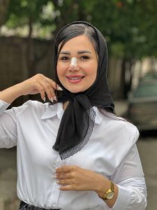 مینی اسکارف مشکی ۶۶۸