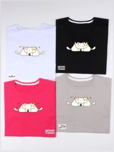 تیشرت ۳ گربه ۶۷۱