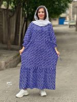پیراهن گلدار پفکی ۶۸۷