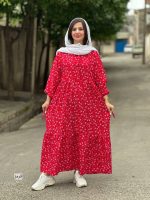 پیراهن گلدار پفکی ۶۸۷