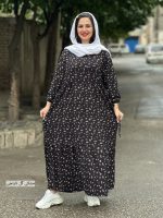 پیراهن گلدار پفکی ۶۸۷