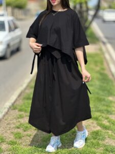 ست شومیز و شلوار دامنی ۷۱۸