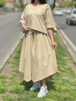 ست شومیز و شلوار دامنی ۷۱۸
