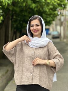شومیز آستین پروانه ای ۷۶۰