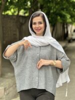 شومیز آستین پروانه ای ۷۶۰