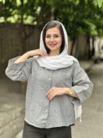 شومیز راسته جلو دکمه ۷۶۱