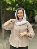 شومیز راسته جلو دکمه ۷۶۱