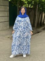 پیراهن نخی فلور ۷۶۲