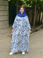 پیراهن نخی فلور ۷۶۲