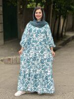 پیراهن نخی فلور ۷۶۲