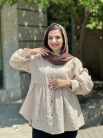 شومیز عروسکی جلو دکمه ۷۷۲