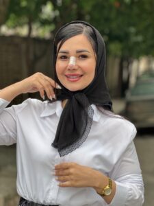 مینی اسکارف لبه توری ۸۴۳