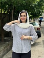 مانتو راه راه نگینی ۸۴۴