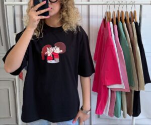 تیشرت باکسی دخترپسر ۸۴۶