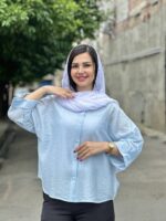 شومیز باکسی شیشه ای ۸۶۸