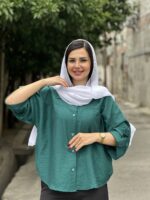 شومیز باکسی شیشه ای ۸۶۸