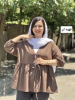 شومیز لینن عروسکی ۸۹۱