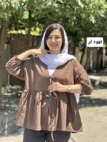 شومیز لینن عروسکی ۸۹۱