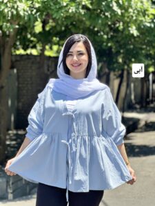 شومیز لینن عروسکی ۸۹۱