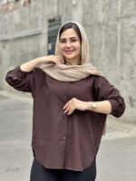 مانتو اطلسی ساده ۹۰۳