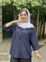 مانتو اطلسی ساده ۹۰۳