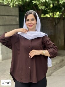 مانتو اطلسی جیبدار ۹۰۵