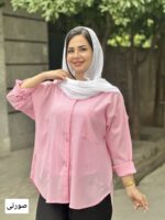 مانتو اطلسی جیبدار ۹۰۵