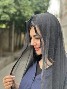 شال توری نوار دوزی ۹۵۷