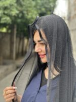شال توری نوار دوزی ۹۵۷