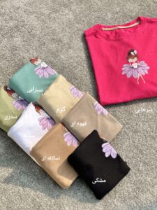 تیشرت باکسی دختر ۱۰۱۵