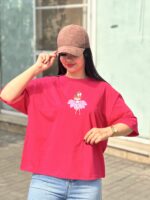 تیشرت باکسی دختر ۱۰۱۵