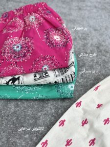 شلوارک لینن طرحدار ۱۰۳۴